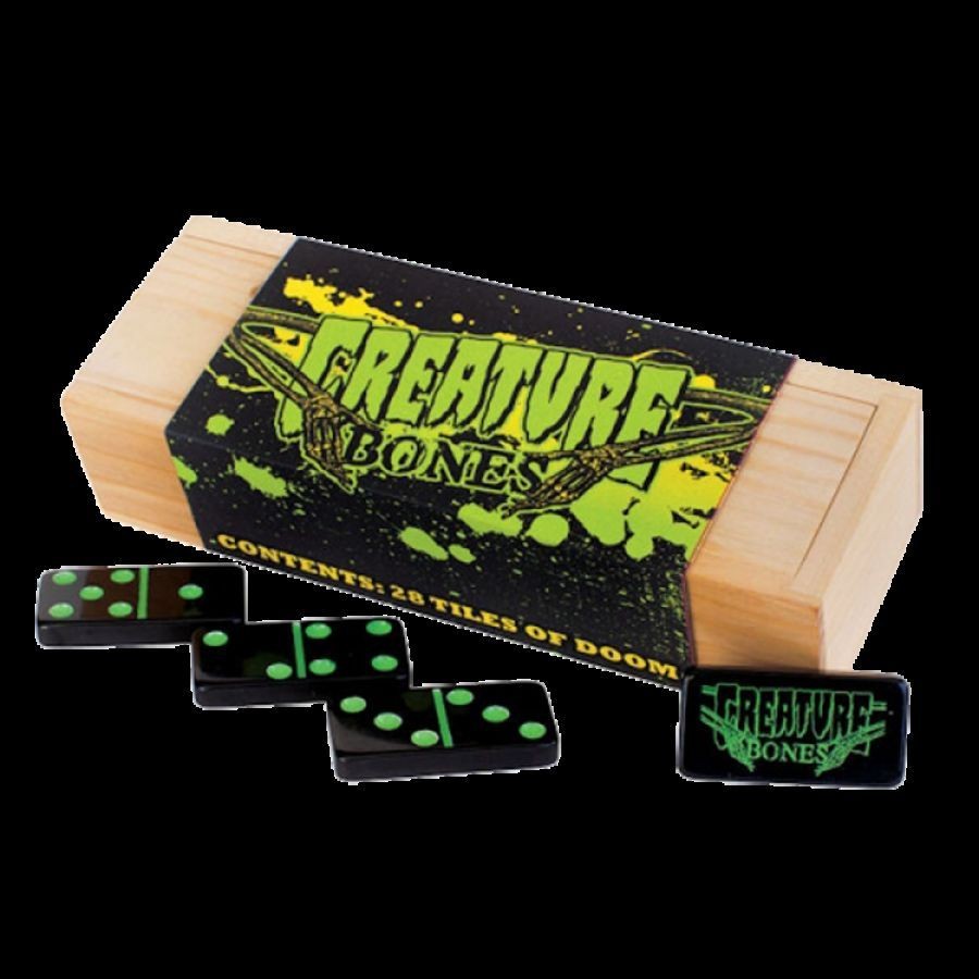 Creature skateboards Bones Dominos set