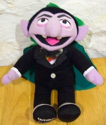 sesame street count von count in TV, Movie & Character Toys