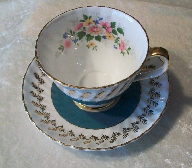 royal adderley floral bone china in Pottery & Glass