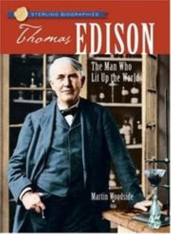 Thomas Edison (Martin Woodside)   Sterling Biographies Paperback