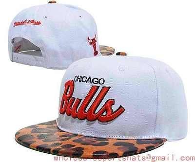 Nba Chicago Bulls Leopard Swagg Snapback Cap Neww Gorgeous