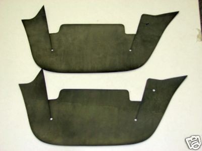 55 56 Chevy A Arm Dust Shields Pair 1955 1966 Chevrolet NEW