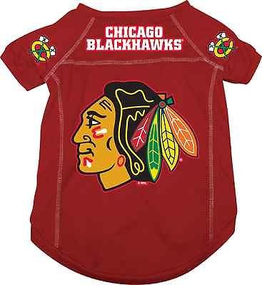 CHICAGO BLACKHAWKS PET DOG HOCKEY JERSEY v ALL SIZES