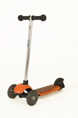 New YBike Glider Kids Three Wheel Kick Scooter Y Bike ORANGE NEW SAME 