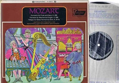 TV 34087S MOZART   MUSIC FOR GLASS HARMONICA, ETC