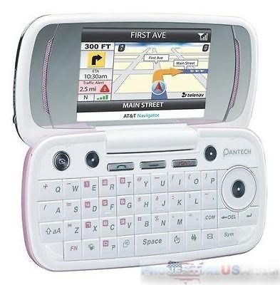 NEW PANTECH P7000 IMPACT AT&T 3G GPS NAVIGATION QWERTY CAMERA CELL 