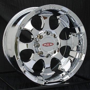 17 inch Chrome Wheels/Rims Chevy HD Dodge Ram H2 8 Lug