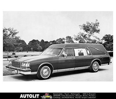 1980 S&S Coach Buick Hearse Factory Photo