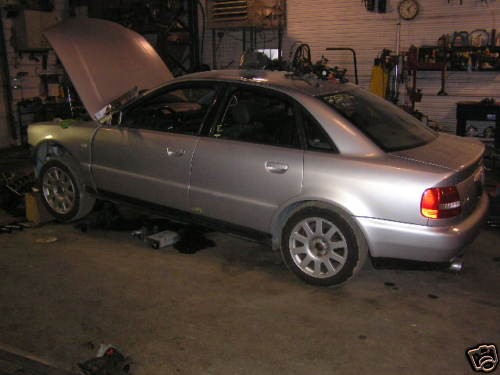 AUDI A4 1.8T QUATTRO AUTOMATIC SALVAGE PARTS CAR B5