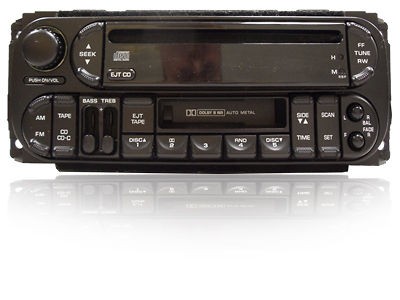 98 99 2000 01 JEEP DODGE Neon CHRYSLER 300M Concorde Radio Cassette CD 