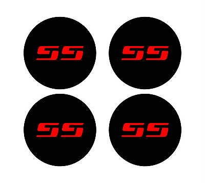 Chevy Silverado SS rim wheel center cap overlay vinyl decals 350