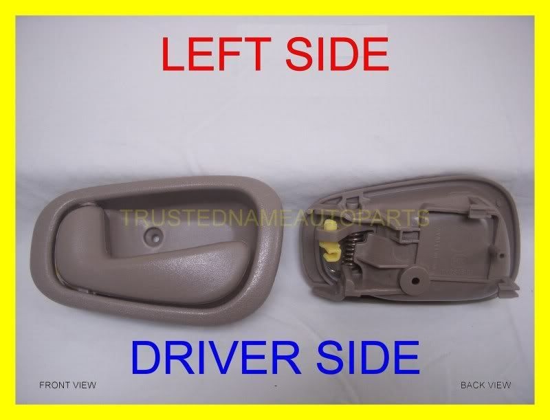   Door Handle 98 99 00 01 02 Toyota Corolla (Fits 1998 Chevrolet Prizm