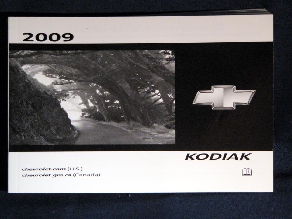 2009 Chevrolet Kodiak Factory Owners Manual 09