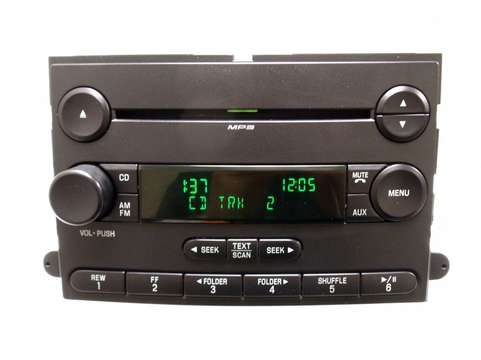 07 08 FORD F 150 F150 Radio Stereo  CD Player AUX 7L3T 18C869 BJ 