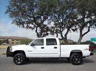 Chevrolet  Silverado 2500 LT 6.6L 4X4 2500HD LT CREW HEATED LEATHER 6 