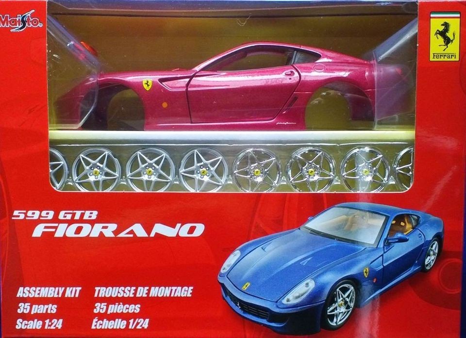 FERRARI 599 GTB FIORANO KIT MODEL CAR MAISTO