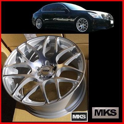 MKS 18x8.5J 5x114.3 Concave Wheels Infinity G35 G37 G25 M35 M45 M37 