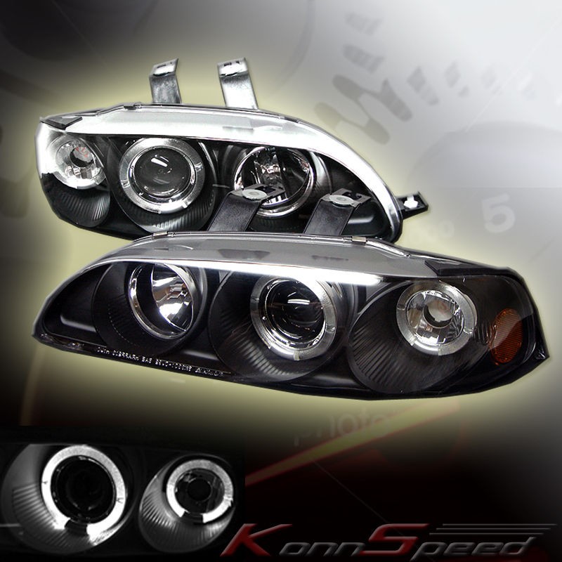 HONDA CIVIC 92 95 2DR 3DR EG HALO PROJECTOR HEADLIGHTS