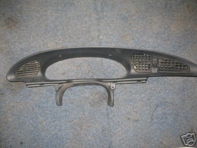 96 00 Ford Taurus Dash Cluster Trim Face Plate Bezel (Fits Taurus)