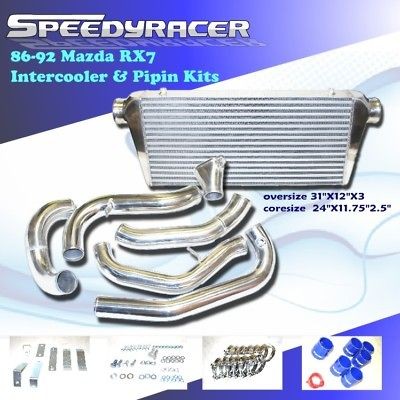 1986 1987 1988 1989 1990 1991 Mazda RX7 Turbo 2 Intercooler Kit FC3S 