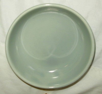 BAUER FRUIT OR SAUCE DISH IN MONTEREY PATTERN GRAY/GREEN