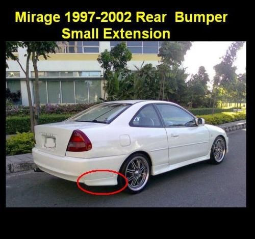 Asti Lancer Mirage 97 02 Rear Bumper Small Extension