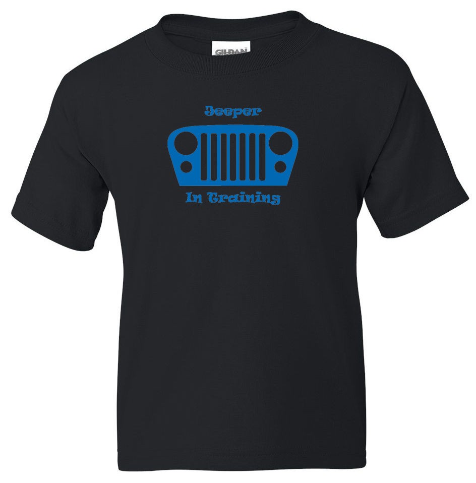 Jeep CJ JEEPER IN TRAINING Kids Youth T Shirt XS S M