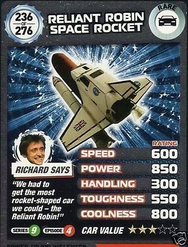 Top Gear Turbo Challenge   RELIANT ROBIN SPACE ROCKET R