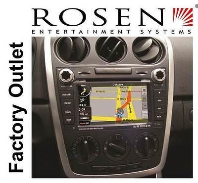 Rosen Mazda CX 7 2010 12 In dash/2 din Multi Media Navigation GPS 