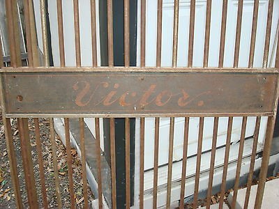   safe vault gate antique 1800s herring mosler national farrell and co