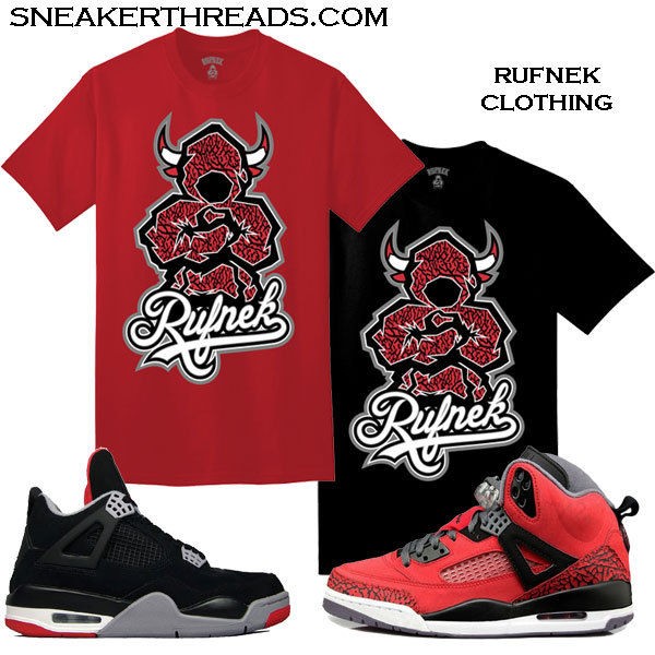 RUFNEK SOLDIER GYM RED SPIZIKE BRED SHIRT SUPREME SB MATCH JORDAN