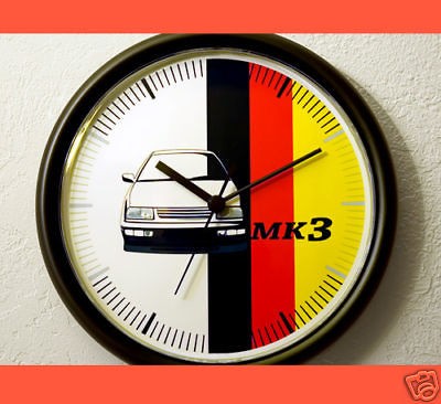 MK3 JETTA WALL CLOCK vw volkswagen vr6 8v aba vento euro