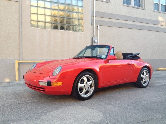 Porsche  911 2dr Carrera PORSCHE 993 CABRIOLET 6 SPEED