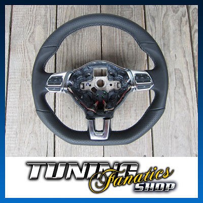   VW OEM R R Line Multifunction Leather Steering Wheel VW Polo V 6R