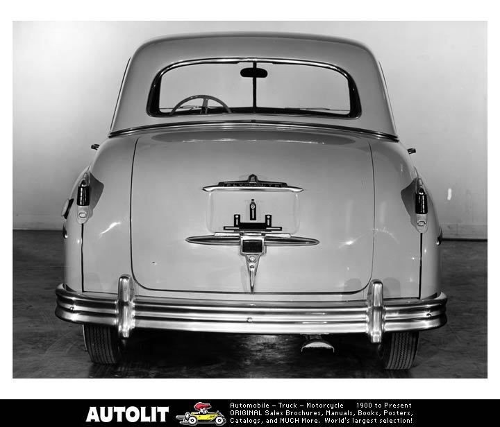 1949 Plymouth Special Deluxe 4 Door Sedan Factory Photo