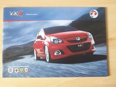 VAUXHALL   The VXR Range Sales Brochure 2011 Edition 2. Inc VXR8