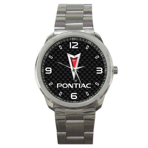 Sport Metal Watch PONTIAC CARBON FIBER Custom NEW