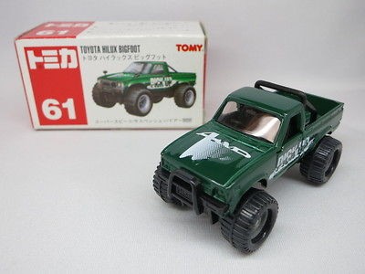 TOMICA #61 Toyota Hilux Bigfoot Pickup