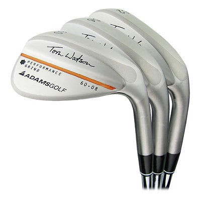 New Adams Golf   2012 Tom Watson Performance Grind 3 Wedge Set (52*/56 