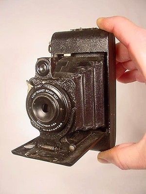 ANSCO VEST POCKET READYSET MINIATURE FOLDING CAMERA Vintage Old 