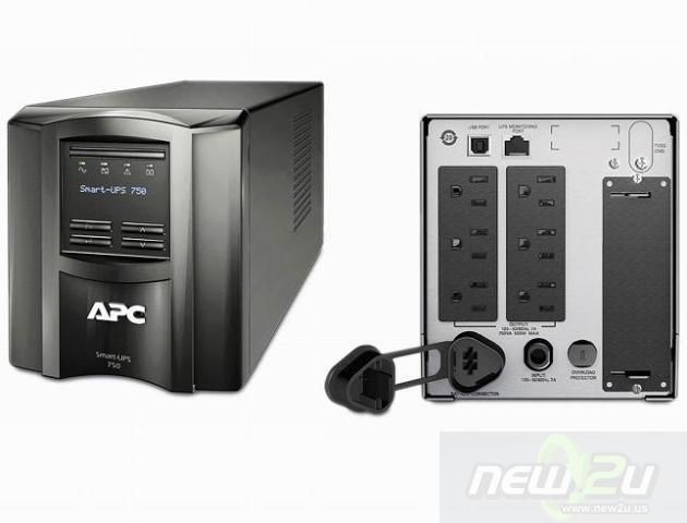 APC SMT750 SMART UPS BATTERY BACKUP 750VA 500W 120V LCD