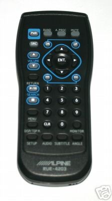 Alpine Remote IVA D100 IVA D105 IVA W200 RUE 4203