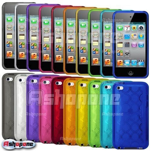 Soft Gel Case Cover Skin for Apple iPod Touch 4 4th Gen