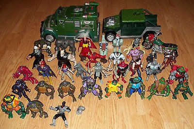   ninja turtles action figures lot in TV, Movie & Video Games