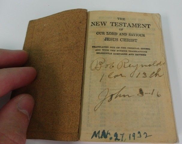 antique pocket bible in Books