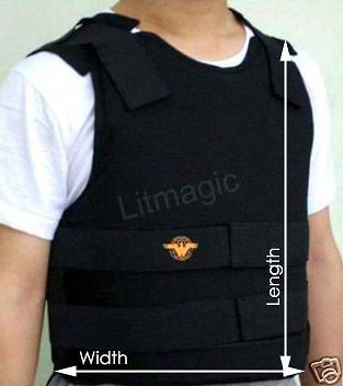   Vest Armor Kevlar Defense NIJ Body Bullet Proof Level IIIA Size XL