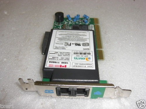 Dell F 1156I/R2F 1R002 PCI 56K Low Profile Modem TESTED