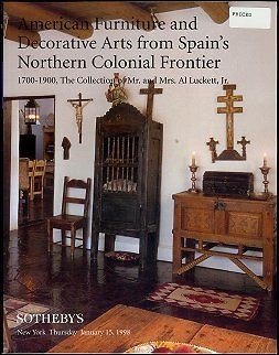 ANTIQUE SPANISH AMERICAN HISPANIC FURNITURE, FOLK ART  Luckett 