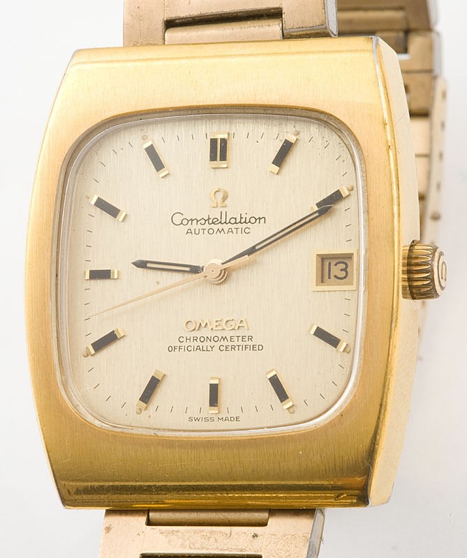 VINTAGE OMEGA CONSTELLATION AUTOMATIC CHRONOMETER MANS WATCH RUNS