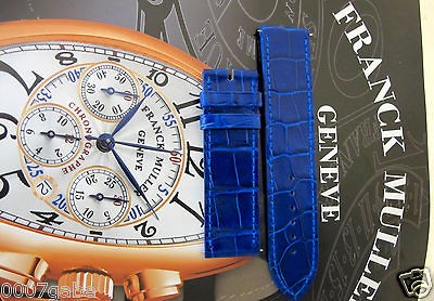 FRANCK MULLER AUTHENTIC NEW WATCH STRAPS TOP QUALITY HAND STITCH LONG 